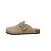 Novos Sapatos Birkenstock Vintage Verão Uso Externo Pesca Sola Grossa Antiderrapante Chinelos Baotou Metade Chinelos Femininos Sola Macia Sapatos Preguiçosos Transfronteiriços