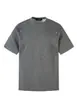 Camiseta de Manga Corta Estilo Pareja para Hombre Verano Retro Americano Holgada Casual Diseño de Remaches y Pliegues Camiseta de Estilo Funcional