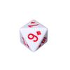 Suministro directo de fábrica se puede configurar juego de mesa de dados acrílicos de múltiples lados color dados de color sólido tamiz de cartas de juego
