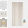 Cortina de Porta Dobrável Sem Furo Modelo Novo 2026 Cortina de Barreira de Ar Frio para Ar Condicionado de Alta Qualidade para Quarto, Cozinha e Corredor