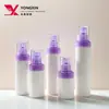 Venta Directa de Fábrica 15/120ml Múltiples Especificaciones Set de Botellas de Loción al Vacío Botellas de Relleno Cosmético para Viaje