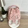 Mochila Merade com bolinhas estilo universitário para mulheres 2026 novo estilo tendência para o dia a dia bolsa transversal versátil de ombro único