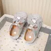 Zapatos de Princesa para Niñas Sandalias Infantiles Moño Moda Encaje Suela Suave Estilo Nuevo Niñas Pequeñas Verano 2026 Zapatos de Bebé
