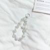 Han Feng Girl Cadena para Teléfono Móvil Nube Colgante de Personalidad Pulsera Correa de Muñeca Colgante Nuevo Nicho con Cuentas