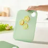 Tabla de cortar antibacteriana y resistente al moho para frutas, Tabla clasificadora mini de plástico para uso doméstico de bebés, Tabla para preparación de alimentos para bebés