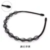 Diadema de moda japonesa y coreana para hombre, no se cae la pintura, diadema deportiva para hombre, para lavarse la cara, sujetar el pelo, onda trasera, diadema de hierro, pasador de pelo, venta al por mayor