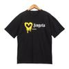 Camiseta Unissex de Alta Qualidade com Gola Redonda, Estilo High-Street, Logo de Espuma Pa, Palmeira, Manga Curta, Marca Tendência, Anjo, Hip-Hop, Para Casal