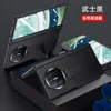 Funda Adecuada para Teléfono Huawei Mate X6 Edición Coleccionista con Correa para la Muñeca, Soporte, Bisagra, Cuero Liso, Anti-Caída X6, Protección del Eje Central, Doble Funda