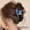 Pinza Grande para el Cabello con Alto Volumen, Aspecto de Alta Gama, Pinza para el Cabello con Moño Mediano, Pinza Grande Acrílica Sencilla, Accesorio para el Cabello para Mujer
