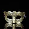 Máscara Veneciana de Halloween Retro Accesorios para Fiesta de Mascarada Adulto Niños Máscara Antigua Tallada Venta al por Mayor