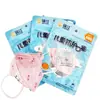 Mascarilla KN95 Jinjiang Original para Niños con Válvula de Respiración Mascarilla Infantil Anti-Polvo Smog pm2.5 Anti-Gérmenes