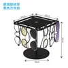 Suporte Giratório de 360 Graus para Armazenamento de Óculos Transfronteiriço Acrílico Transparente Suporte para Exposição de Óculos de Sol Suporte de Mesa para Armazenamento de Óculos de Sol