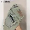 Shorts Jeans Apertados para Mulheres 2025 Verão Novo Estilo Pequeno Americano Cintura Alta Efeito Emagrecedor Linha A Justo no Quadril Hot Pants