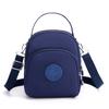 Bolso de mano triple para mujer, bandolera de hombro de gran capacidad, sencillo y ligero, de tela Oxford, 2024