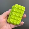 Nuevas 24 Piezas de Ventosa de Silicona Engrosada 10g Funda para Teléfono Móvil Cuadrada Ventosa Doble Cara Soporte para Teléfono Móvil de Una Cara En Stock