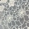 Novo bordado pequeno fresco roupas infantis vestido de palco tecido bordado em estoque tecido de bordado plano