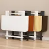 Mesa plegable, mesa de comedor, mesa de comedor para el hogar, juego de mesa y sillas de comedor para apartamentos pequeños, mesa para puesto exterior, mesa simple para propiedades de alquiler