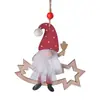 Decoraciones Navideñas Nuevas Transfronterizas Colgantes Navideños Árbol de Navidad Hombre Mayor Sin Rostro Colgante de Rudolph