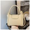 Moda Coreana Bolso de Cesta de Verduras de Lado Suave para Mujer 2025 Nuevo Bolso Satchel Tipo Cubo de Alta Gama de Un Hombro Cruzado Bolso Tote