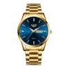 Lige Reloj de Cuarzo Universal para Hombre Transfronterizo Tres Agujas Esfera de Doble Calendario Reloj para Hombre de Negocios Reloj Impermeable