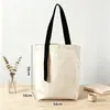 Bolsas de lona personalizadas con bloques de color para eventos corporativos, ferias comerciales, regalos promocionales, bolsas de compras y campañas de reclutamiento en campus.
