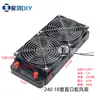 Disipador de calor para radiador de agua 80 120 240 360 Radiador de refrigeración por agua Computadora Vehículo eléctrico Industria de la belleza Disipación de calor con ventilador
