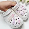 Encantos de Zapatos Lindos de Dibujos Animados Transfronterizos Accesorios DIY Desmontables Creativos Flor de Zapato 3D Hebilla de Zapato Decoración