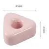 Soporte Triángulo para Cepillo de Dientes Soporte para Cepillo de Dientes Hogareño Enchufe de Cerámica para Cepillo de Dientes Creativo Hotel Baño Regalo Artículos de Tocador