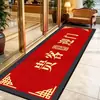Alfombra Comercial de Terciopelo de Cristal de Alta Calidad Entrada de Hotel Alfombrilla Resistente al Desgaste Antideslizante Entrada de Tienda Felpudo de Bienvenida Dropshipping