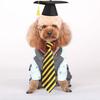 Gorro de graduación para mascotas perro gato gorro de graduación para perro gorro de soltero gorro de doctor accesorios para fotos de graduación
