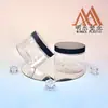 Pote PET reto personalizado de 350ML, pote de plástico transparente com boca larga e vedação, pote de embalagem vazio para lanches, confeitaria e produtos secos