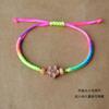 Pulsera mágica de color tejido a mano para zongzi, nueva para el Festival del Bote del Dragón, cuerda de mano colorida, pulsera de bebé zongzi de cinco colores, regalo