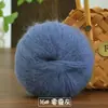 Suéter cachecol casaco de lã mohair tricotado à mão bola de lã suéter de bebê xale lã fina