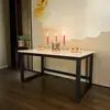 Mesa de Altar Simples para Uso Doméstico, Mesa de Oferendas Estilo Chinês Feita Sob Medida, Mesa de Incenso para Oferendas Taoístas e Budistas