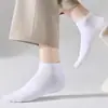 Esencial para el entrenamiento militar: calcetines cortos desechables antiolor hasta la pantorrilla, sin lavado, uso diario, calcetines deportivos resistentes al desgaste, absorbentes de sudor, venta al por mayor