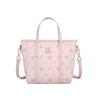 Bolsa Tote Estampada Co-Branded Disney/Disney Urso Morango Feminina Grande Capacidade Bolsa de Mão Bolsa de Ombro 349