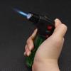 Pistola de soldadura de plástico de cuerpo transparente FD999 encendedor directo a prueba de viento inflable kit para fumar moxibustión puro encendido venta al por mayor
