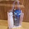 Bolsa de vino transparente de PVC personalizada de fábrica Bolsa de vino de PVC Bolsa de vino de PVC Bolsa de vino portátil de PVC bolsa de hielo