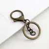 Chaveiro de Metal Fecho Lagosta Conjunto de Três Peças Peças de Acessório DIY Pingente Pequeno para Boneca Gancho de Chaveiro Chaveiro
