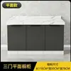 Gabinetes con encimera de pizarra, gabinetes de cocina de mármol para el hogar, estufa simple, gabinetes de cocina con almacenamiento integrado, otros