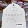 Acessórios para Unhas Aurora Mini Laço Laço Flutuante Decoração de Unha Conjunto de Diamantes Caixa Brincos Atacado Capa de Celular