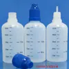 Botella de almacenamiento de aceite con tapa de rosca para niños de 50 ml, botella de llenado de aceite con punta fina, tapón interior, botella de llenado de aceite esencial