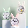 Reloj Despertador Luminoso de Dibujos Animados Creativos para Niños, Simple y Elegante, Multifuncional para Dormitorio Mesita de Noche Snooze Reloj Electrónico Venta al por Mayor