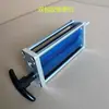Máquina de Rotulagem Rack de Alimentação e Coleta de Etiquetas, Placa de Bloqueio de Material, Eixo de Papel, Correção de Viés, Rolo de Posicionamento Não Motorizado, Acessórios de Alimentação e Tração de Etiquetas