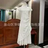 Nuevo Cheongsam Chino Tie-Dye Nuevo Estilo Elegante Vestido Ajustado Mejorado de Alta Gama Estilo Nacional para Mujer Primavera y Verano