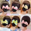 Grampo Mágico Torcido Preguiçoso Para Coque Ferramenta de Penteado 2026 Novo Modelo Presilha de Cabelo Laço Infantil Acessório de Cabelo