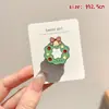 Broche Metálico de Goteo de Aceite para Hombres y Mujeres, Decoración Fija para Bolsas, Accesorios de Insignia de Aleación Estilo Japonés Venta al por Mayor Modelo Nuevo 2024