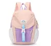 Mochilas Coreanas Modernas y Geniales para Niños y Niñas, Colores Contrastantes, Bolsas de Primaria de Gran Capacidad, Mochilas de Viaje Casuales Deportivas para Niños