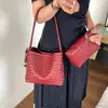 Bolsa de Palha Tecida de Alta Qualidade Vintage para Mulheres 2026 Nova Tendência Moda Versátil Bolsa de Ombro para Trabalho e Deslocamento Bolsa Saco
