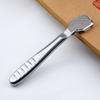 Cuchillo de acero inoxidable para piel de pies de fabricantes para eliminar callosidades de piel muerta, pedicura, cepillado, lijado de pies, raspador de pies, tabla para frotar pies, herramienta lima reparadora de pies